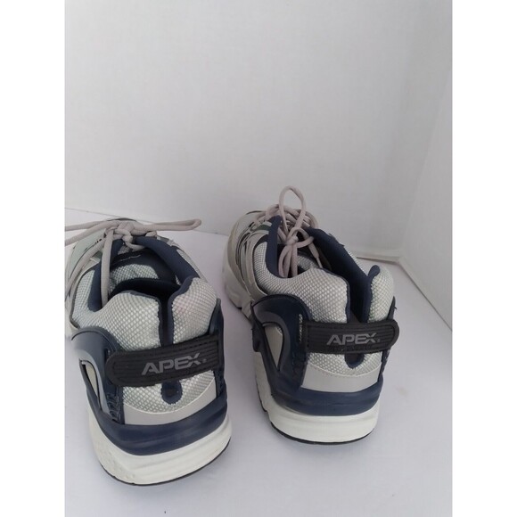 Dr. Scholl\'s Athletic Comfort Walking Shoes Sneakers Grey Navy‎ Mesh Breathable main image 5